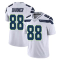 Tuec S.Seahawks #88 AJ Barner Player White Limited Vapor Untouchable Home Game Stitched Jerseys