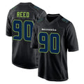 Tuec S.Seahawks #90 Jarran Reed Player Black Limited Fashion Home Game Stitched Jerseys