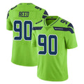 Tuec S.Seahawks #90 Jarran Reed Player Green Limited Color Rush Home Game Stitched Jerseys