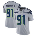 Tuec S.Seahawks #91 Byron Murphy II Player Gray Limited Vapor Untouchable Home Game Stitched Jerseys