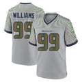 Tuec S.Seahawks #99 Leonard Williams Player Grey 2025 Rivalries Collection Home Game Stitched Jerseys