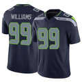 Tuec S.Seahawks #99 Leonard Williams Player Navy Limited Vapor F.U.S.E. Home Game Stitched Jerseys