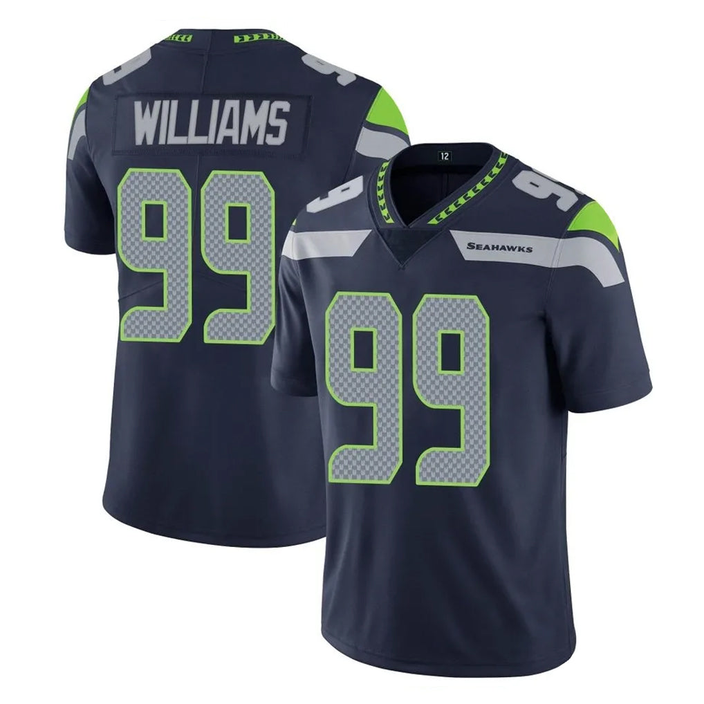 Tuec S.Seahawks #99 Leonard Williams Player Navy Limited Vapor Untouchable Home Game Stitched Jerseys