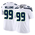 Tuec S.Seahawks #99 Leonard Williams Player White Limited Vapor F.U.S.E. Home Game Stitched Jerseys