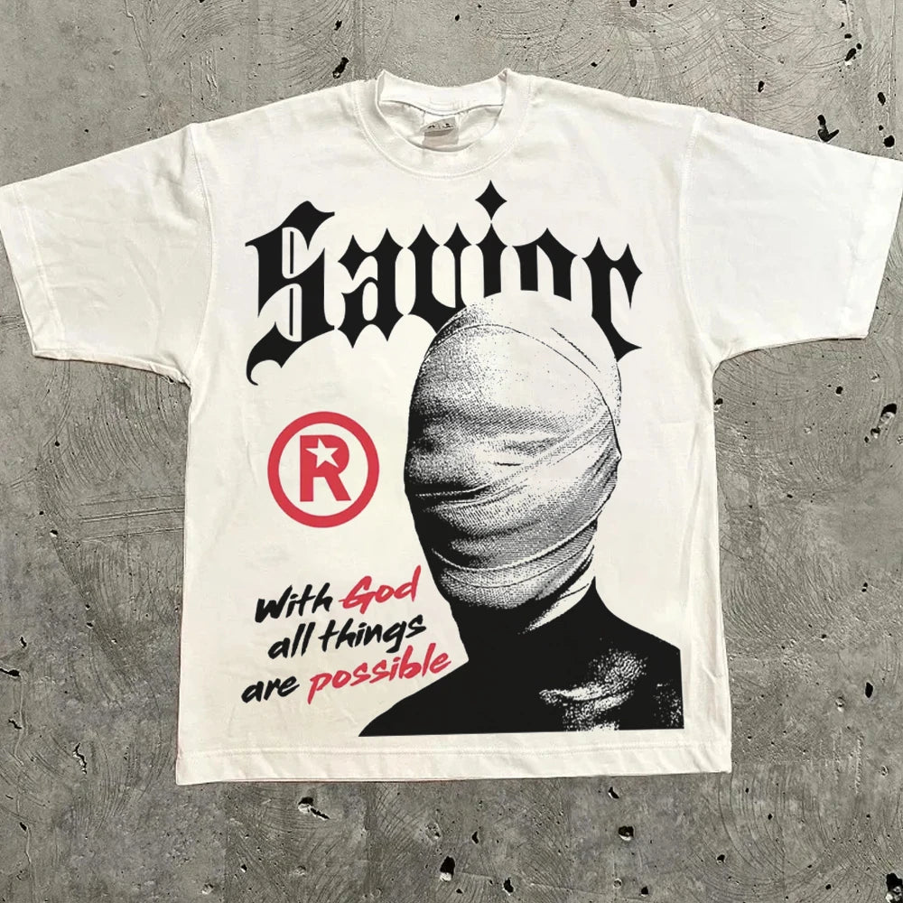 Cheap T-shirt Jerseys Harajuku Letter Graphic T Shirts Y2k Tops High Street Oversized T Shirt Pro Choice Streetwear Vintage Tee Clothing
