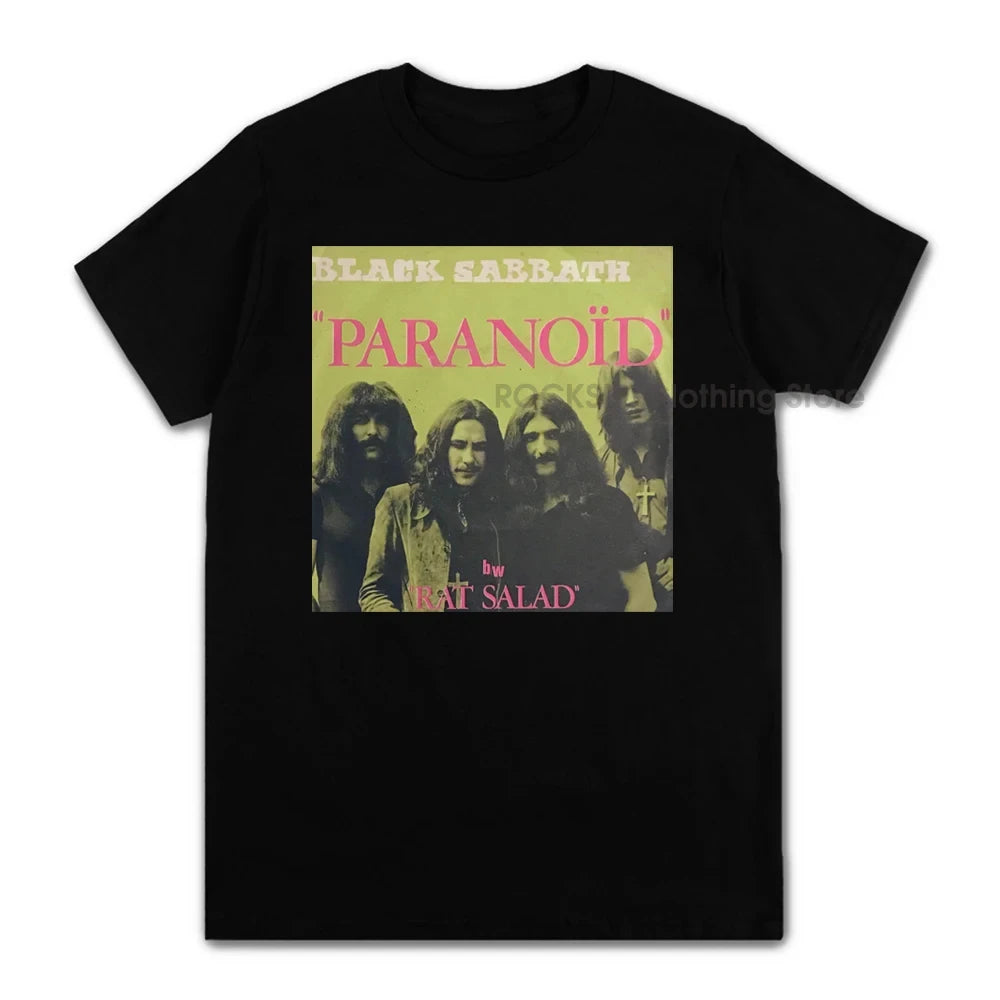 Cheap T-shirt Jerseys Black Metal Rock Band T shirt Men Women Fashion Casual Graphic Short Sleeve Short Sleeve Plus Size T Shirt Unisex 62474
