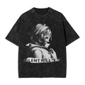 Cheap T-shirt Jerseys Washed T Shirts Horror Silent Hill Heavens Night Hip Hop T-Shirt Street  Streetwear Short Sleeve Printed Tops Tees Men Women