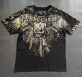 Cheap T-shirt Jerseys Retro Xtreme Angel Wing Men Yellow Short Sleeves Harajuku High Street American Fashion T-shirt Man Women Summer Tops