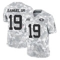 Tuec SF.49ers #19 Deebo Samuel Sr. Player Arctic Camo Limited Salute To Service Home Game Stitched Jerseys