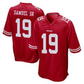 Tuec SF.49ers #19 Deebo Samuel Sr. Player Red Home Game Stitched Jerseys