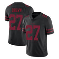 Tuec SF.49ers #27 Ji'Ayir Brown Player Black Alternate Limited Vapor Untouchable Home Game Stitched Jerseys