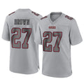 Tuec SF.49ers #27 Ji'Ayir Brown Player Gray Atmosphere Fashion Home Game Stitched Jerseys