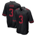 Tuec SF.49ers #3 Christian Kirk Player Black Alternate Home Game Stitched Jerseys