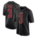 Tuec SF.49ers #3 Christian Kirk Player Black Fashion Home Game Stitched Jerseys