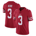 Tuec SF.49ers #3 Christian Kirk Player Red Limited Vapor Untouchable Home Game Stitched Jerseys