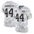 Tuec SF.49ers #44 Kyle Juszczyk Player Arctic Camo Limited Salute To Service Home Game Stitched Jerseys