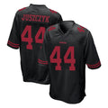 Tuec SF.49ers #44 Kyle Juszczyk Player Black Alternate Home Game Stitched Jerseys