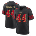 Tuec SF.49ers #44 Kyle Juszczyk Player Black Rivalries Collection Home Game Stitched Jerseys