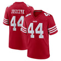 Tuec SF.49ers #44 Kyle Juszczyk Player Red Game Home Stitched Jerseys