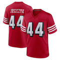 Tuec SF.49ers #44 Kyle Juszczyk Player Red Limited Alternate Home Game Stitched Jerseys