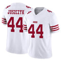 Tuec SF.49ers #44 Kyle Juszczyk Player White Limited Vapor F.U.S.E. Home Game Stitched Jerseys