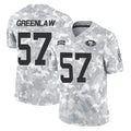 Tuec SF.49ers #57 Dre Greenlaw Player Arctic Camo Limited Salute To Service Home Game Stitched Jerseys