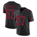 Tuec SF.49ers #57 Dre Greenlaw Player Black Alternate Limited Vapor Untouchable Home Game Stitched Jerseys