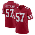 Tuec SF.49ers #57 Dre Greenlaw Player Red Game Home Stitched Jerseys