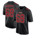 Tuec SF.49ers #68 Colton McKivitz Player Black Fashion Home Game Stitched Jerseys