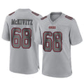 Tuec SF.49ers #68 Colton McKivitz Player Gray Atmosphere Fashion Home Game Stitched Jerseys