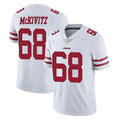 Tuec SF.49ers #68 Colton McKivitz Player White Limited Vapor Untouchable Home Game Stitched Jerseys