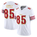 Tuec SF.49ers #85 George Kittle Player White 2025 Rivalries Collection Game Limited Stitched Jerseys