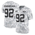 Tuec SF.49ers #92 Osa Odighizuwa Player Arctic Camo Limited Salute To Service Home Game Stitched Jerseys