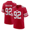 Tuec SF.49ers #92 Osa Odighizuwa Player Red Game Home Stitched Jerseys