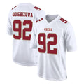 Tuec SF.49ers #92 Osa Odighizuwa Player White Fashion Home Game Stitched Jerseys