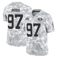 Tuec SF.49ers #97 Nick Bosa Player Arctic Camo Limited Salute To Service Home Game Stitched Jerseys