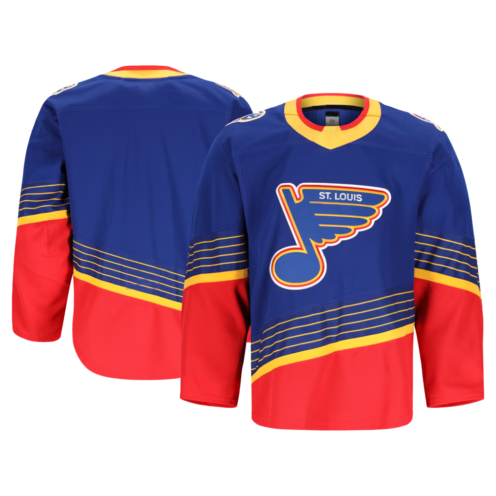 Tuec St.L.Blues Blue Alternate 2 Authentic Pro Jerseys