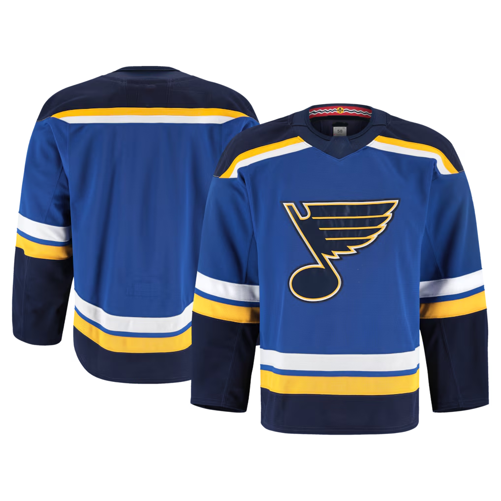 Tuec St.L.Blues Blue Alternate Authentic Pro Jerseys