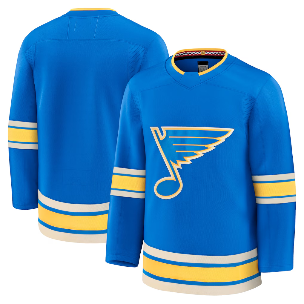 Tuec St.L.Blues Blue Alternate Premium Jerseys