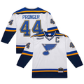 Tuec St.L.Blues #44 Chris Pronger White 1999-00 Power Play Jerseys