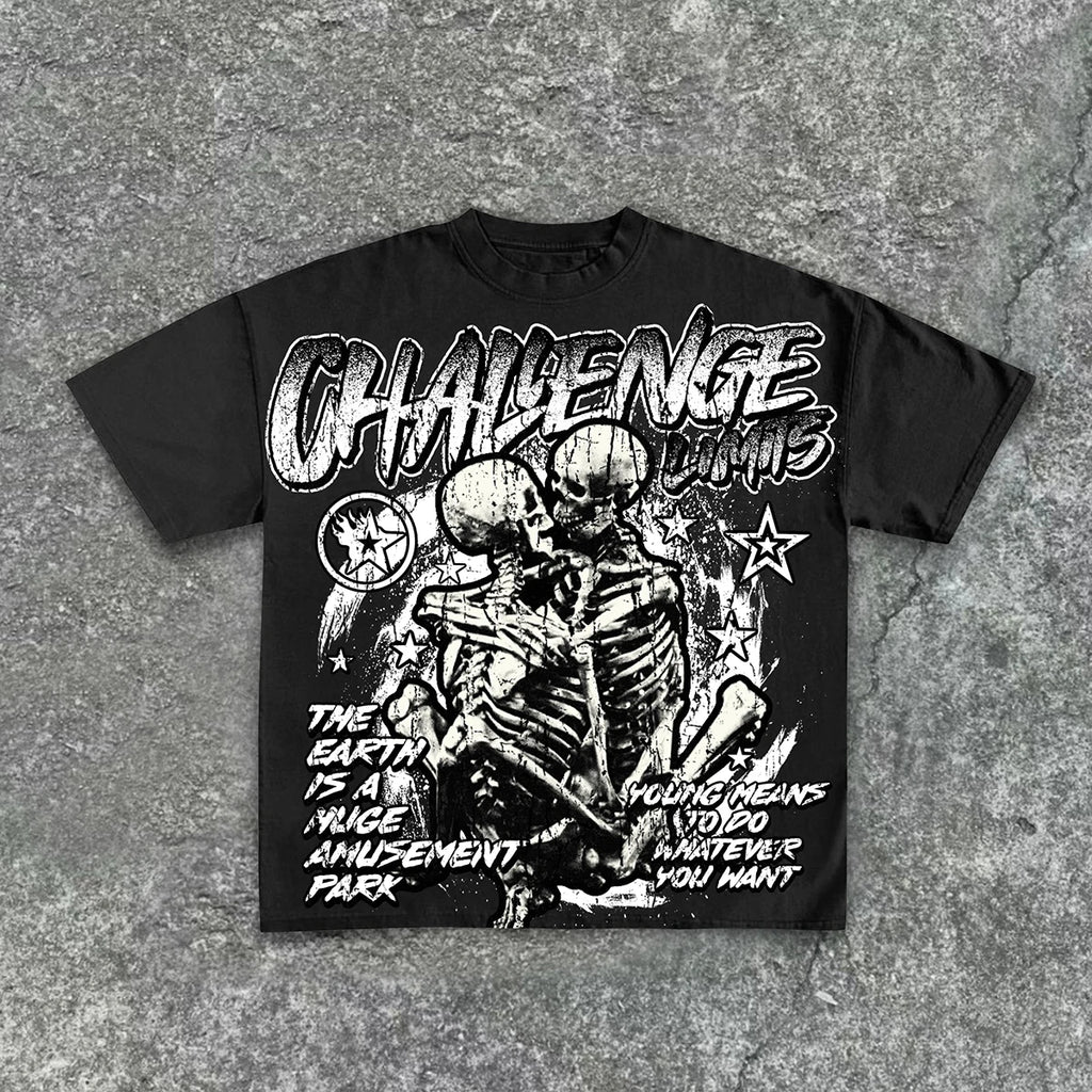 Cheap T-shirt Jerseys Harajuku Graphic Print T Shirts Y2k Tops Men Women High Street Oversized T Shirt Pro Choice Streetwear Vintage Tee Clothing