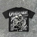 Cheap T-shirt Jerseys Harajuku Graphic Print T Shirts Y2k Tops Men Women High Street Oversized T Shirt Pro Choice Streetwear Vintage Tee Clothing