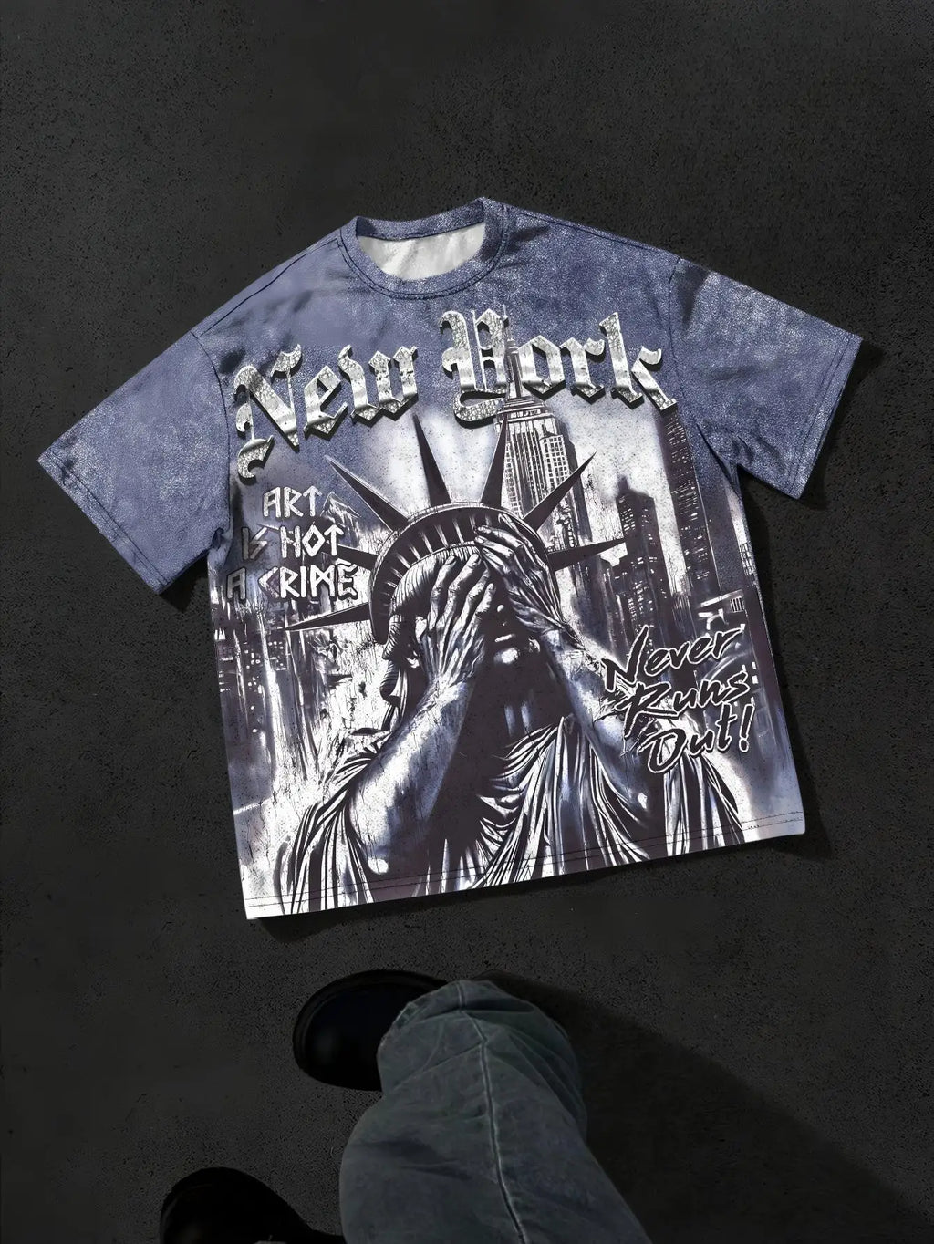 Cheap T-shirt Jerseys The 2026 summer new men's T-shirt features a casual fashionable comfortable soft and breathable 3D pattern print