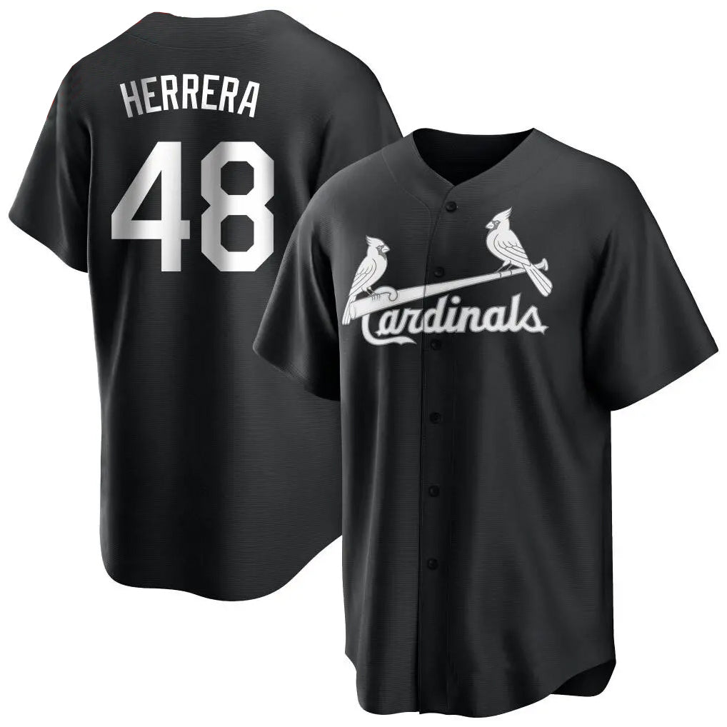 tuec St. Louis Cardinals #48 Ivan Herrera Player Black City Connect Home Limited Stitched Jerseys