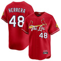 tuec St. Louis Cardinals #48 Ivan Herrera Player Red City Connect Limited Stitched Jerseys