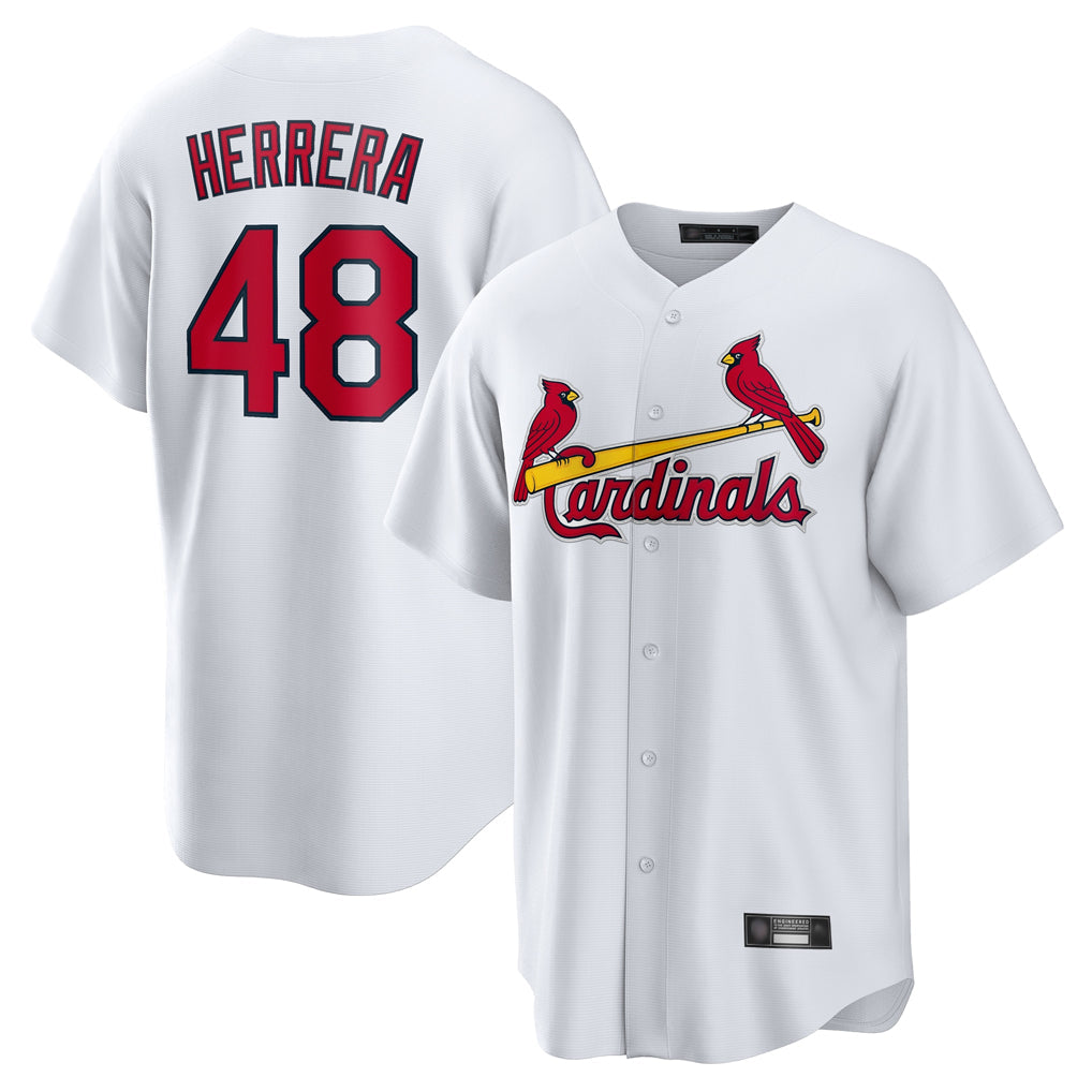 tuec St. Louis Cardinals #48 Ivan Herrera Player White Home Game Stitched Jerseys