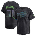 tuec T.Bay Rays #31 Cedric Mullins Player Black City Connect Home Limited Stitched Jerseys