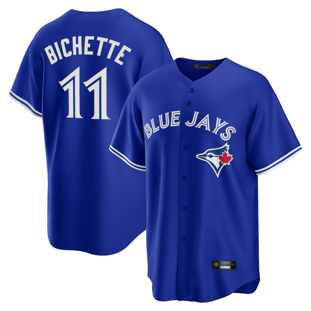 tuec T.Blue Jays #11 Bo Bichette Player Blue Rush Limited Stitched Jerseys