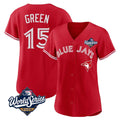 tuec T.Blue Jays #15 Chad Green Player Red 2025 World Series Limited Stitched Jerseys