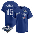 tuec T.Blue Jays #15 Chad Green Player Royal 2025 World Series Limited Stitched Jerseys